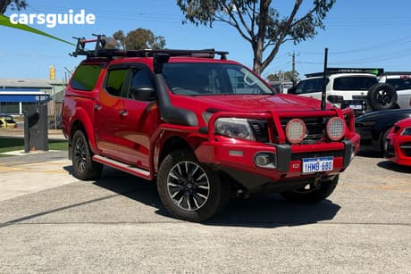 Red 2021 Nissan Navara Dual Cab Pick-up St (4X4)