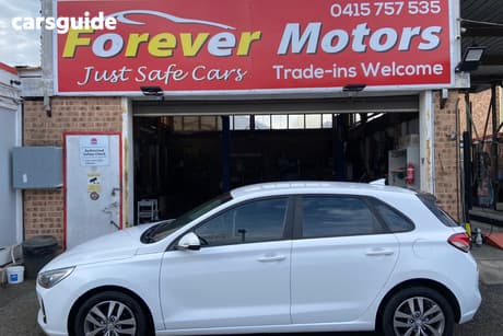 White 2019 Hyundai I30 Hatchback Active