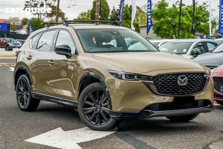 Beige 2022 Mazda CX-5 Wagon Gt Sp Turbo (Awd)