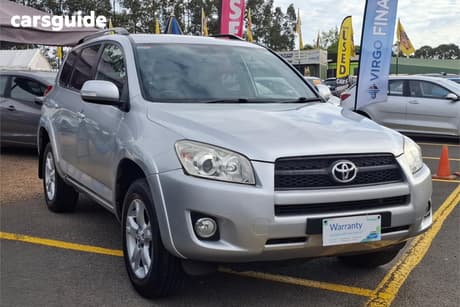 Silver 2011 Toyota RAV4 Wagon Cruiser (2Wd)
