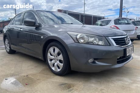 Grey 2008 Honda Accord Sedan Vti Luxury