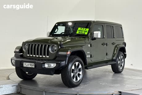 Green 2021 Jeep Wrangler Unlimited Hardtop Overland (4X4)