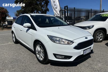 White 2018 Ford Focus Hatchback Trend (5 Yr)