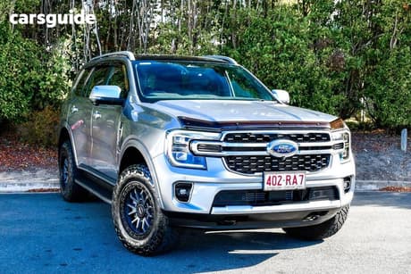 Silver 2024 Ford Everest Wagon Platinum (4Wd)