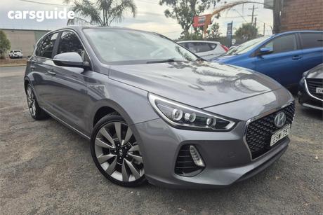 Grey 2017 Hyundai I30 Hatchback Sr Premium
