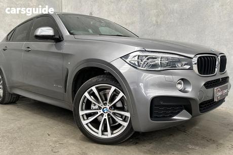 Grey 2016 BMW X6 Coupe Xdrive 30D