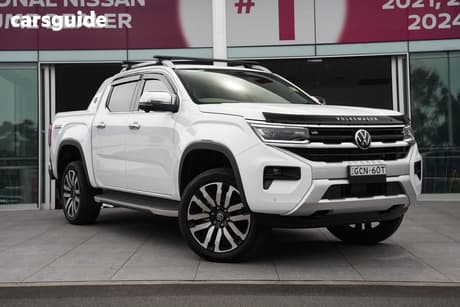 White 2026 Volkswagen Amarok Dual Cab Utility Aventura Tdi600 4Motion