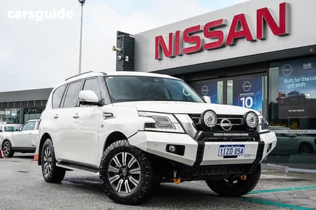 White 2022 Nissan Patrol Wagon Ti-L (4X4)