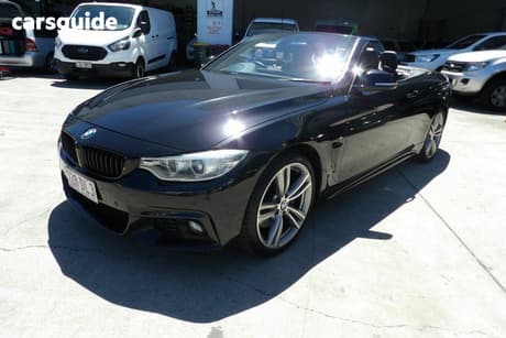 Black 2014 BMW 435I Convertible 35I