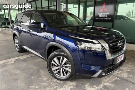 Blue 2024 Nissan Pathfinder Wagon Ti (2Wd)
