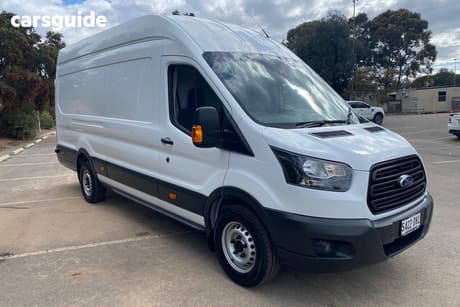 White 2018 Ford Transit Van 350L Lwb High Roof