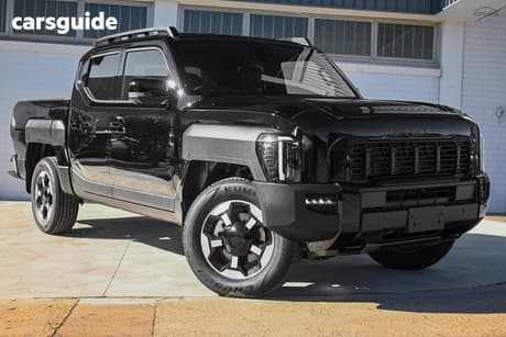 Black 2025 Kia Tasman Double Cab Pick Up X-Line (4X4) (Std) Body Fender