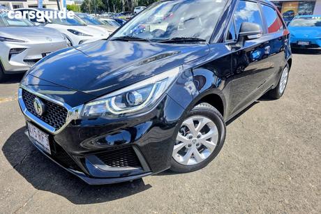Black 2020 MG MG3 Hatchback Core
