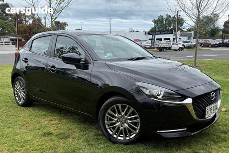 Black 2023 Mazda 2 Hatchback G15 Evolve