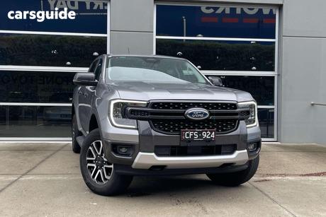 Silver 2022 Ford Ranger Double Cab Pick Up Sport 2.0 (4X4)