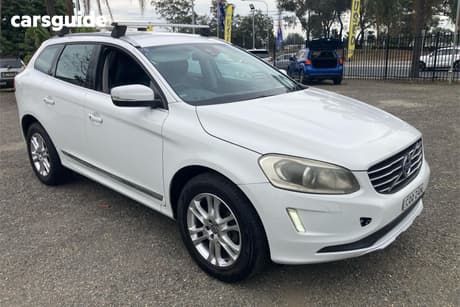 White 2014 Volvo XC60 Wagon T5 Luxury