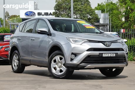 Silver 2017 Toyota RAV4 Wagon Gx (2Wd)