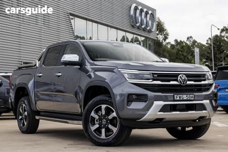 Grey 2024 Volkswagen Amarok Dual Cab Utility Style Tdi600 4Motion