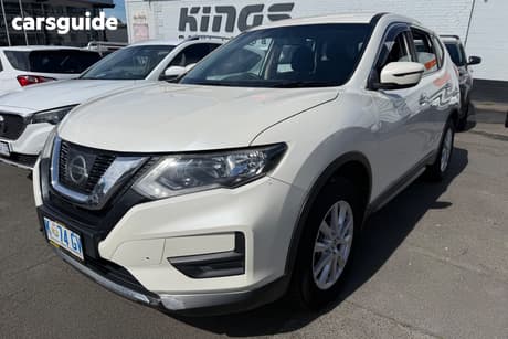 White 2019 Nissan X-Trail Wagon St 7 Seat (2Wd)