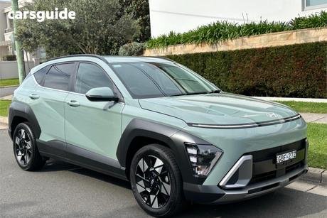 Green 2026 Hyundai Kona Wagon Hybrid Elite