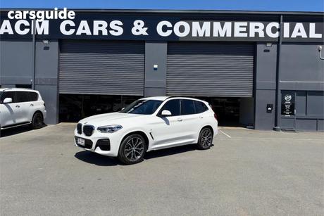 White 2021 BMW X3 Wagon Xdrive30I M Sport