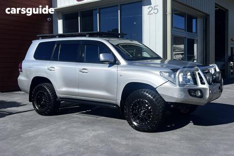 Silver 2009 Toyota Landcruiser Wagon Sahara (4X4)