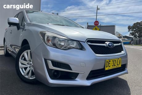 Silver 2016 Subaru Impreza Hatchback 2.0I (Awd)