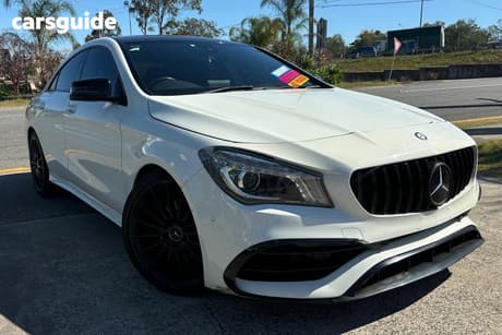 White 2016 Mercedes-Benz 200 Coupe 117 MY16