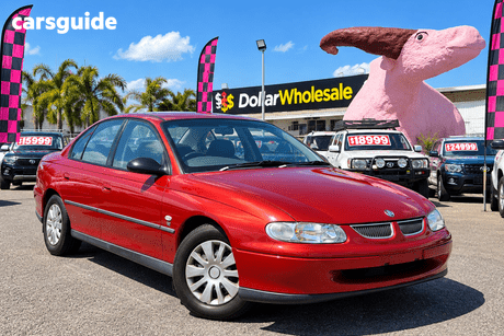 Red 1999 Holden Commodore Sedan Executive