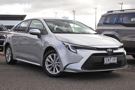 Silver 2025 Toyota Corolla Sedan Sx Hev