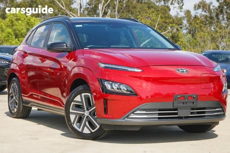 Red 2021 Hyundai Kona Wagon Highlander Electric Ttr