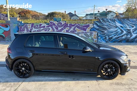 Black 2019 Volkswagen Golf Hatchback R Special Edition