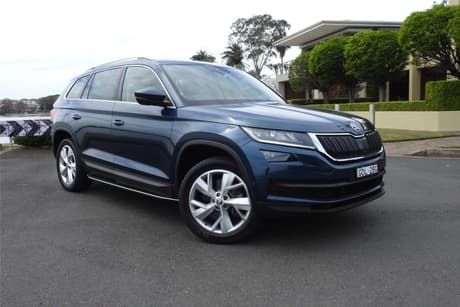 Blue 2019 Skoda Kodiaq Wagon 132 Tsi (4X4)
