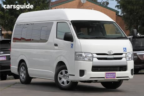 White 2018 Toyota HiAce Commercial WELCAB