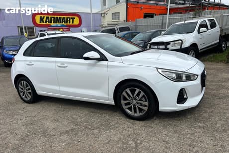 White 2017 Hyundai I30 Hatchback Active