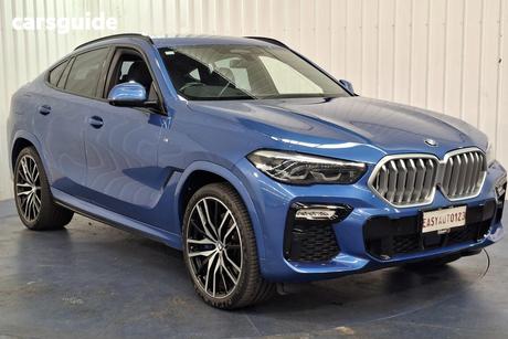 Blue 2019 BMW X6 Coupe Xdrive30D M Sport