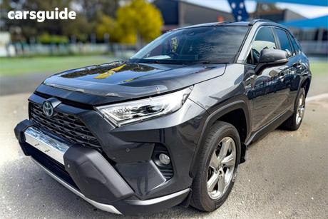 Grey 2021 Toyota RAV4 Wagon Gxl (Awd) Hybrid