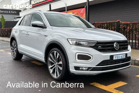 White 2020 Volkswagen T-ROC Wagon 140Tsi Sport