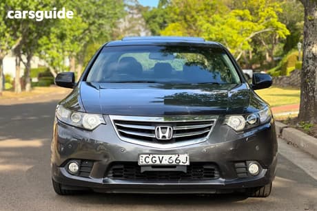 Grey 2012 Honda Accord Euro Sedan Luxury