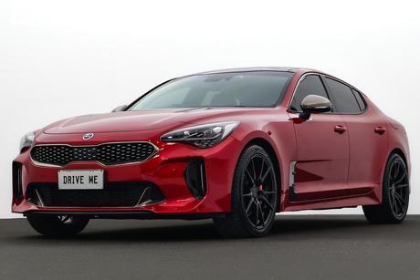 Red 2020 Kia Stinger Sedan Gt (Red Leather)