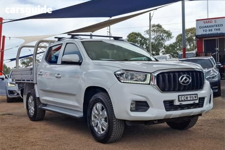 White 2021 LDV T60 Double Cab Utility Max Pro (4X4)