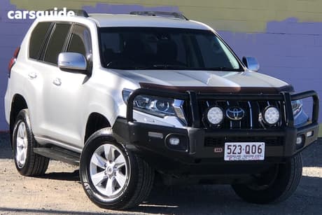 Silver 2019 Toyota Landcruiser Prado Wagon Gxl (4X4)