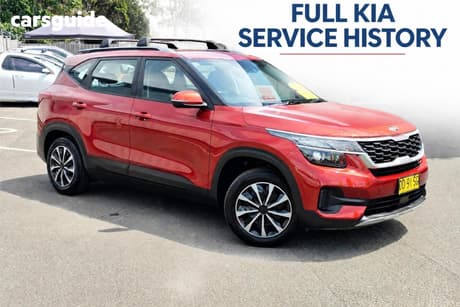 Orange 2019 Kia Seltos Wagon S (Fwd)