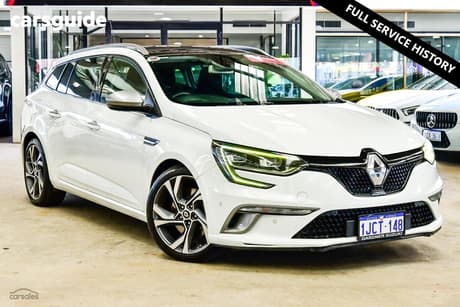 White 2017 Renault Megane Wagon Gt
