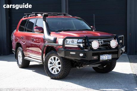 Red 2018 Toyota Landcruiser Wagon Vx (4X4)