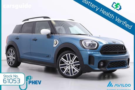 Blue 2023 Mini Countryman Wagon Cooper Se All4 Classic (Hyb)