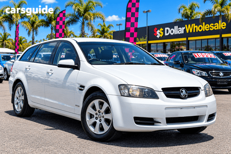 White 2009 Holden Commodore Sportswagon Omega