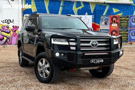 Black 2022 Toyota Landcruiser Wagon Lc300 Vx (4X4)