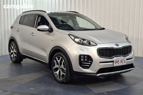 Silver 2017 Kia Sportage Wagon Gt-Line (Awd)