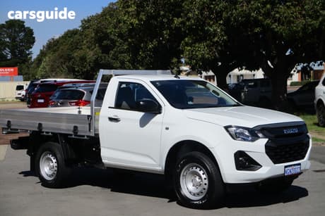 White 2024 Isuzu D-MAX Cab Chassis Sx (4X2) High-Ride
